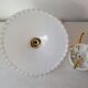 Pendant in serrated opaline