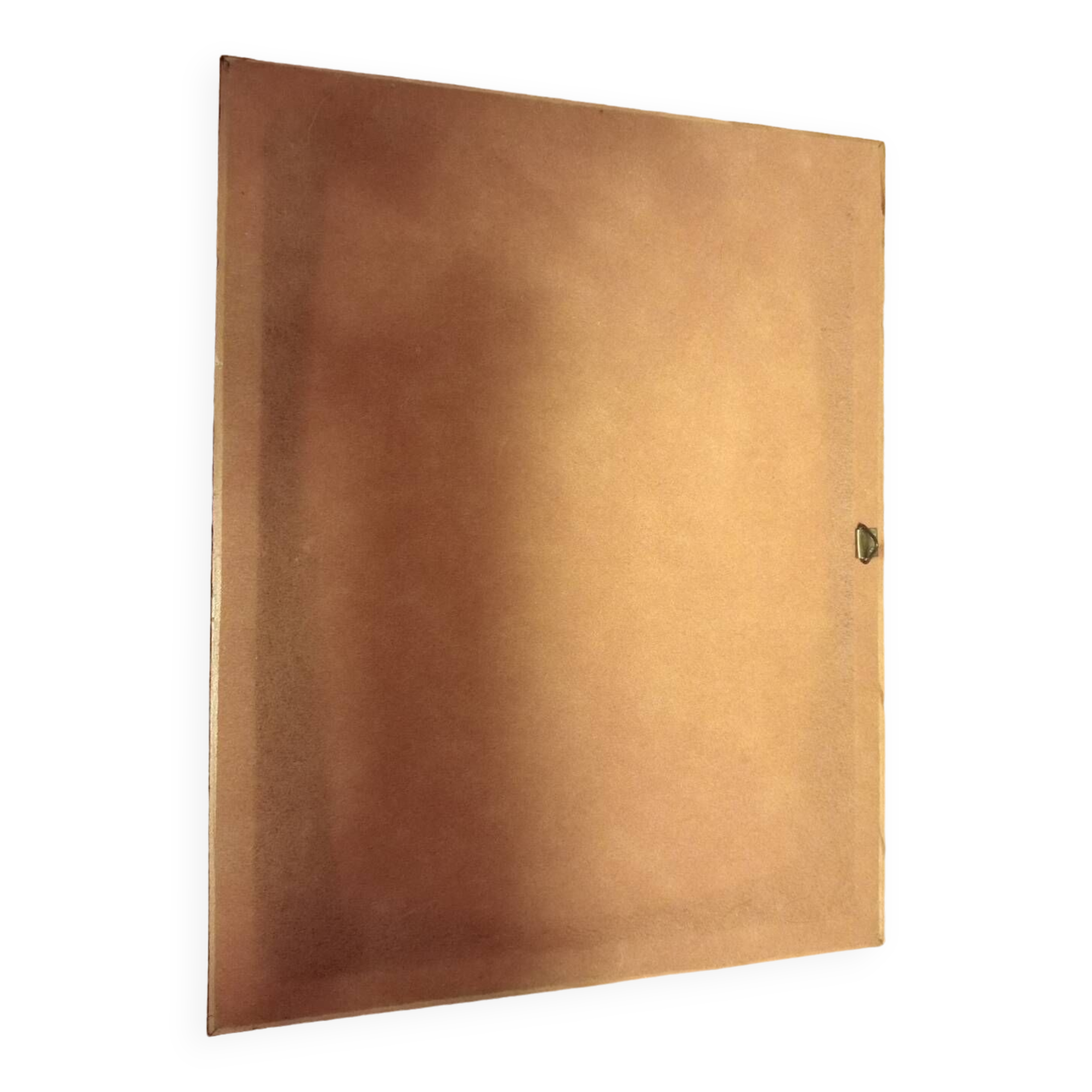 Enameled painting signed