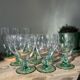 6 water glasses