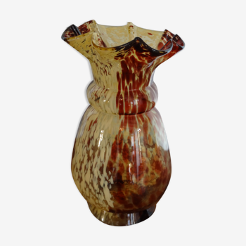 Vase de clichy série "tigrée" 1871