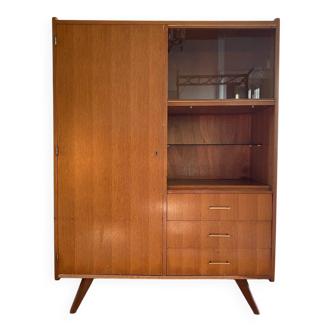 Scandinavian chest of drawers with vintage 70s compass legs.