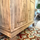Solid oak sideboard