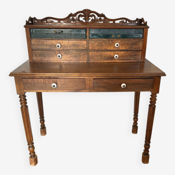 Small wooden secretary