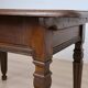 Table d'écriture en chêne néo-renaissance allemande, vers 1890