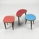 Set of Three 1950s Mid Century Plant Stands, West Germany