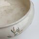 Porcelain soup tureen with heron and bamboo decor