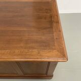 1950s walnut counter or desk