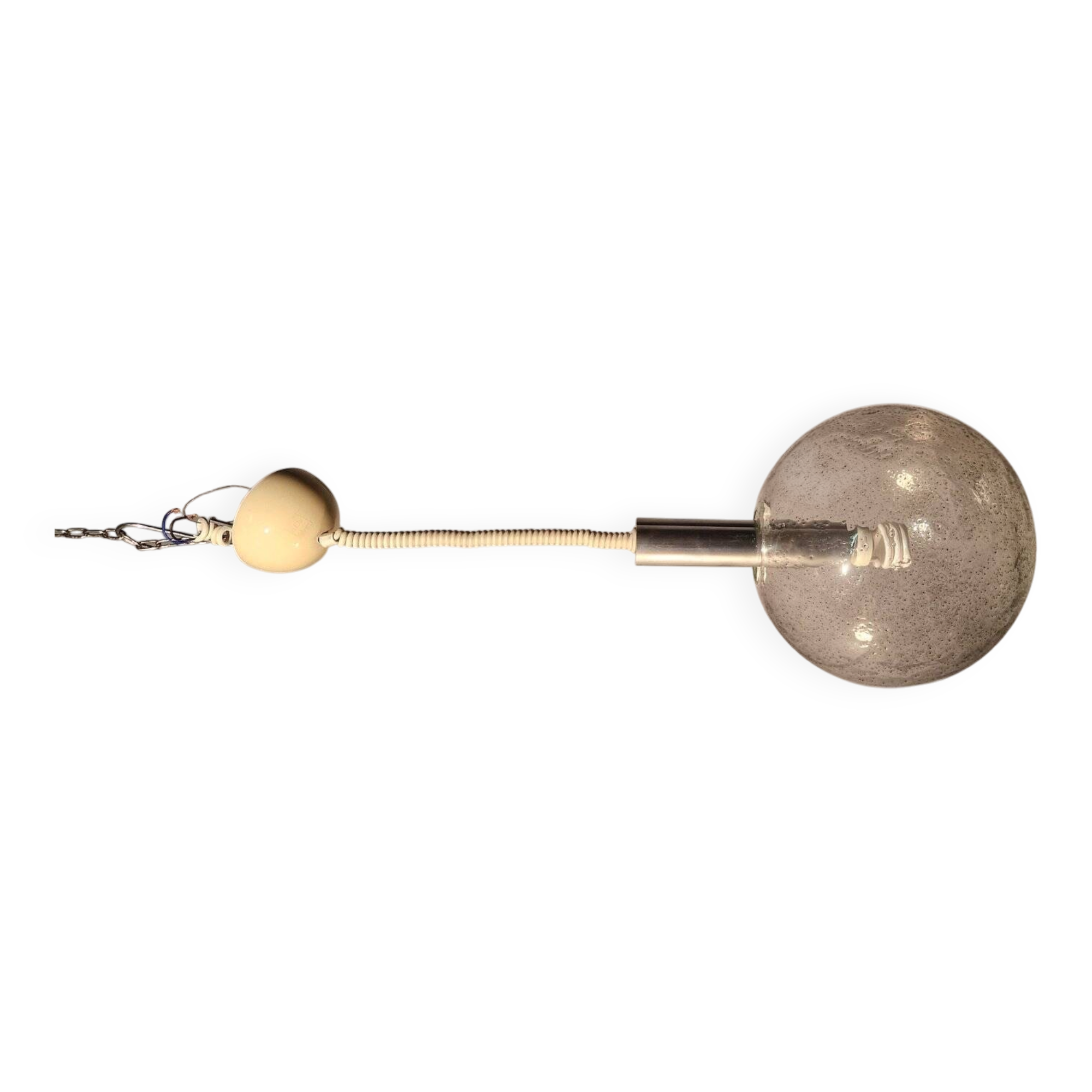 Pulegoso glass sphere lamps by Afra & Tobia Scarpa for Flos, 1960s