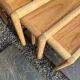 3 tables basses gigognes vintage