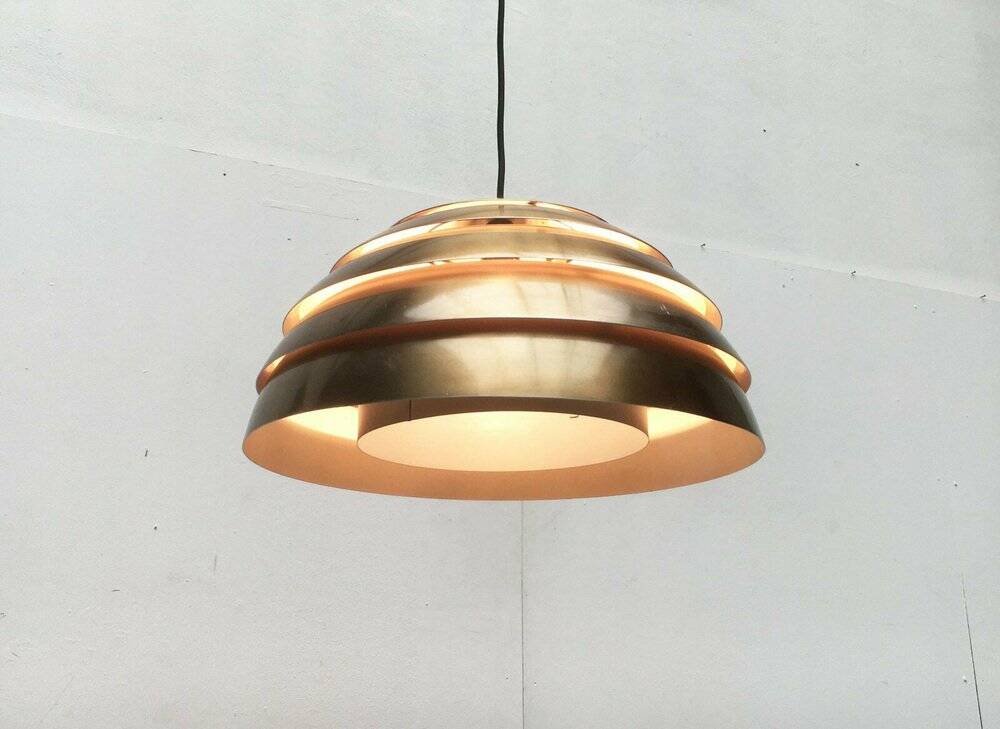 Mid-century dome pendant lamp by Hans-Agne Jakobsson for Hans-Agne Jakobsson Ab Markaryd, 1960s.