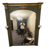 frosted green trumeau