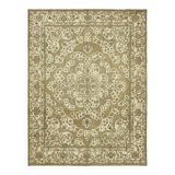 286 cm x 374 cm beige wool carpet