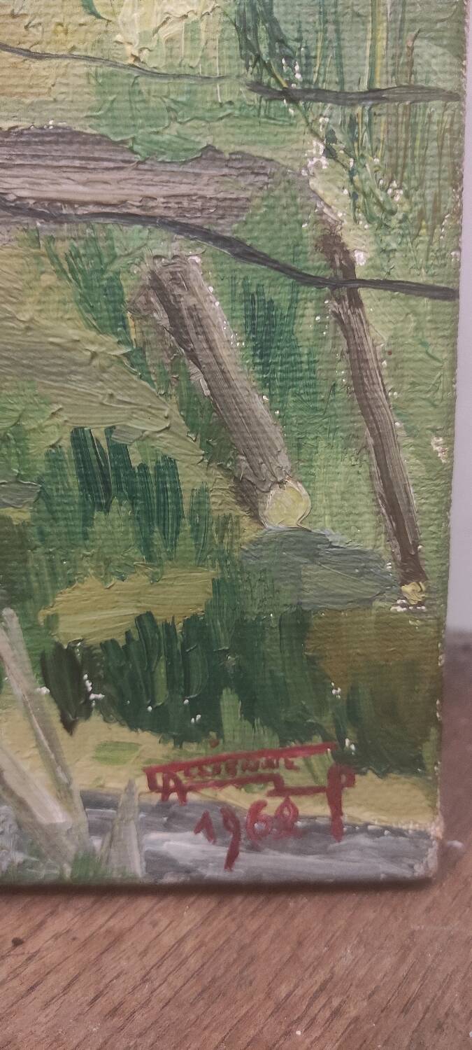 Oil on canvas