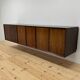 Poul Cadovius Floating Wall Mounted Rosewood Sideboard By CADO, 1960s.