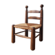Mulched low chair