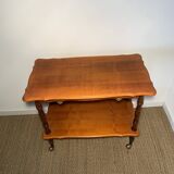 Vintage wooden server with drawer