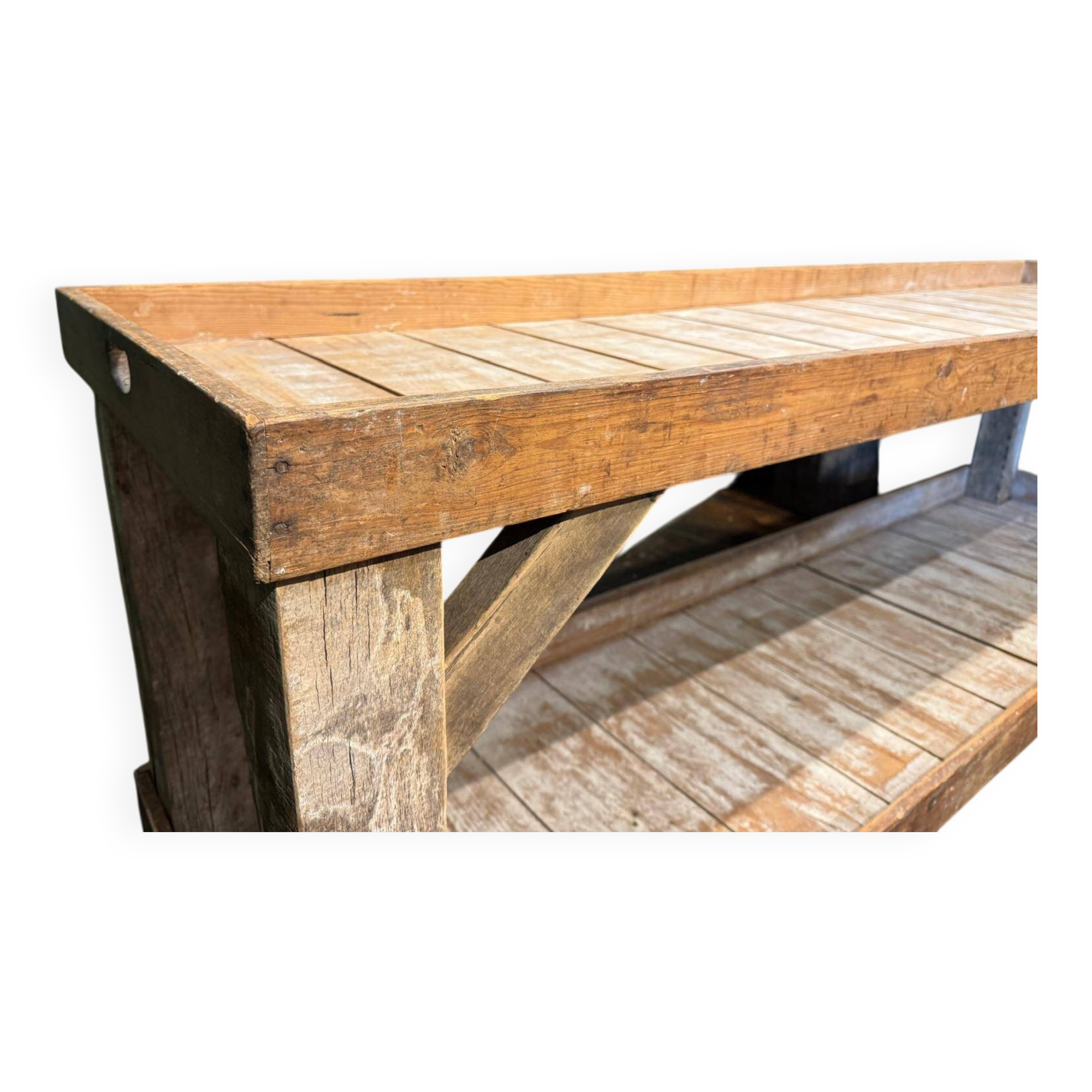 Two-tier craft table