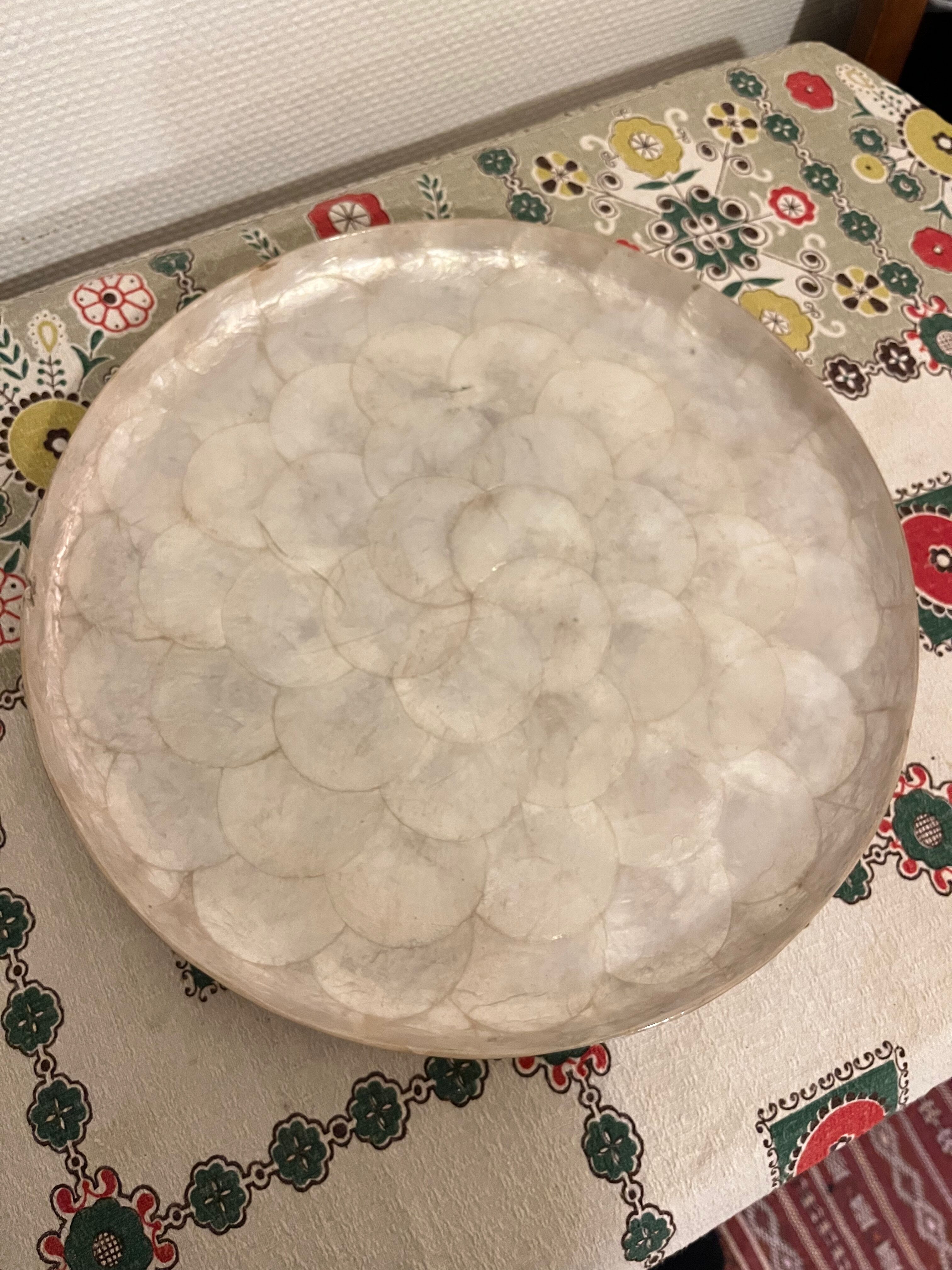 Vintage genuine mother-of-pearl top