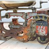 Skeleton beak balance the parisian Testut ancient maraicher epicier