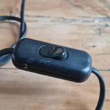 Walnut wood ball lamp