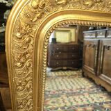 Antique gilded mirror