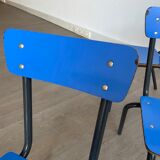 Formica vintage kindergarten chair 70s