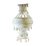 Chandelier macramé crochet 70s