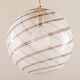 Murano globe pendant lamp by Lino Tagliapietra, Italy 1970s
