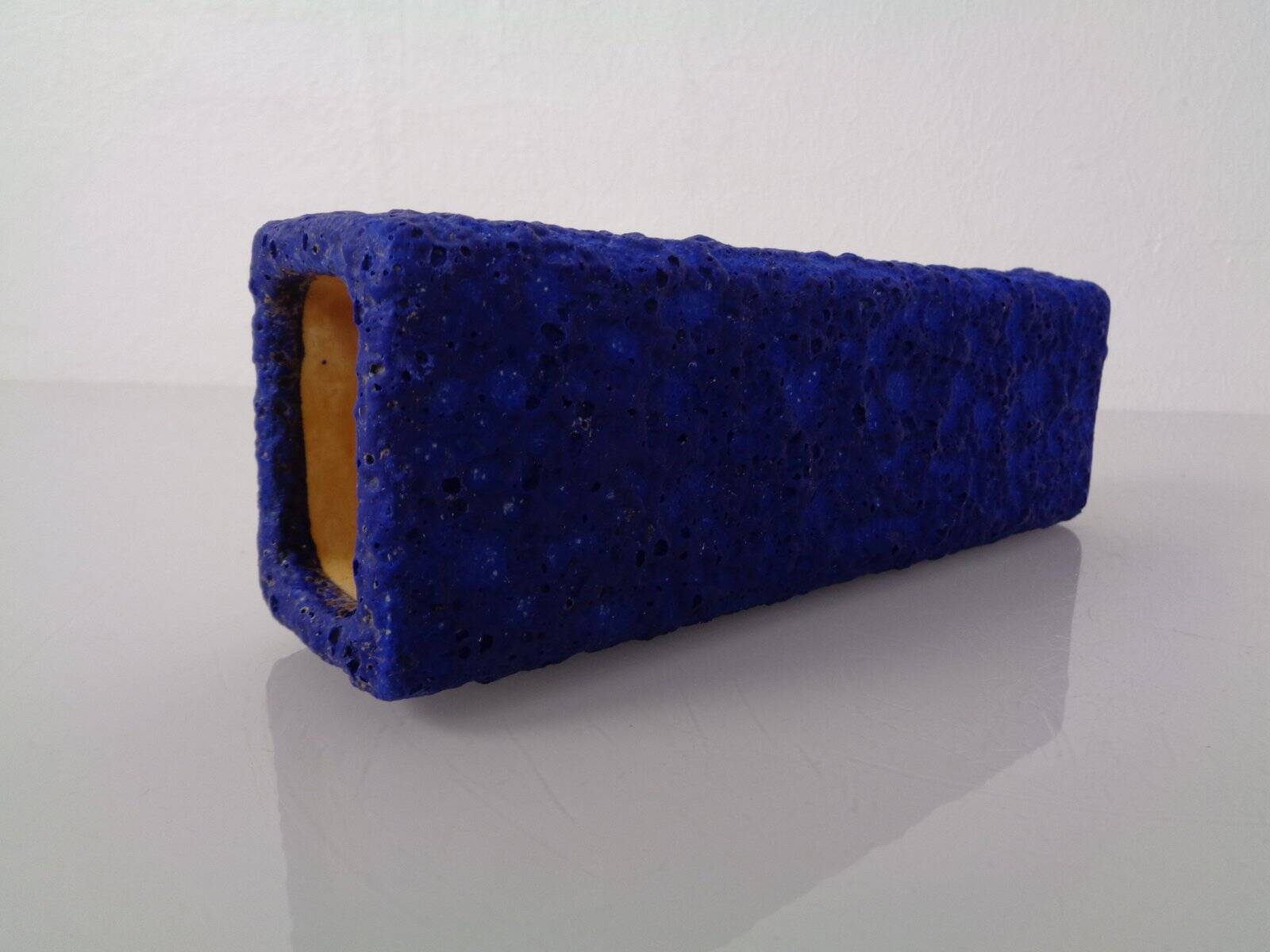 Purple and Blue Studio Ceramic Vase, Germany, 1960s