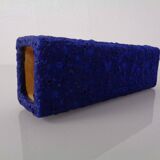 Purple and Blue Studio Ceramic Vase, Germany, 1960s