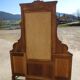 Large walnut dressing table in Louis XVI style.