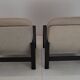 Pair of mid-century armchairs Leda Lux 1980's
