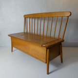 Old wooden bench for children