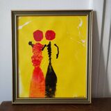 Peinture minimaliste contemporaine