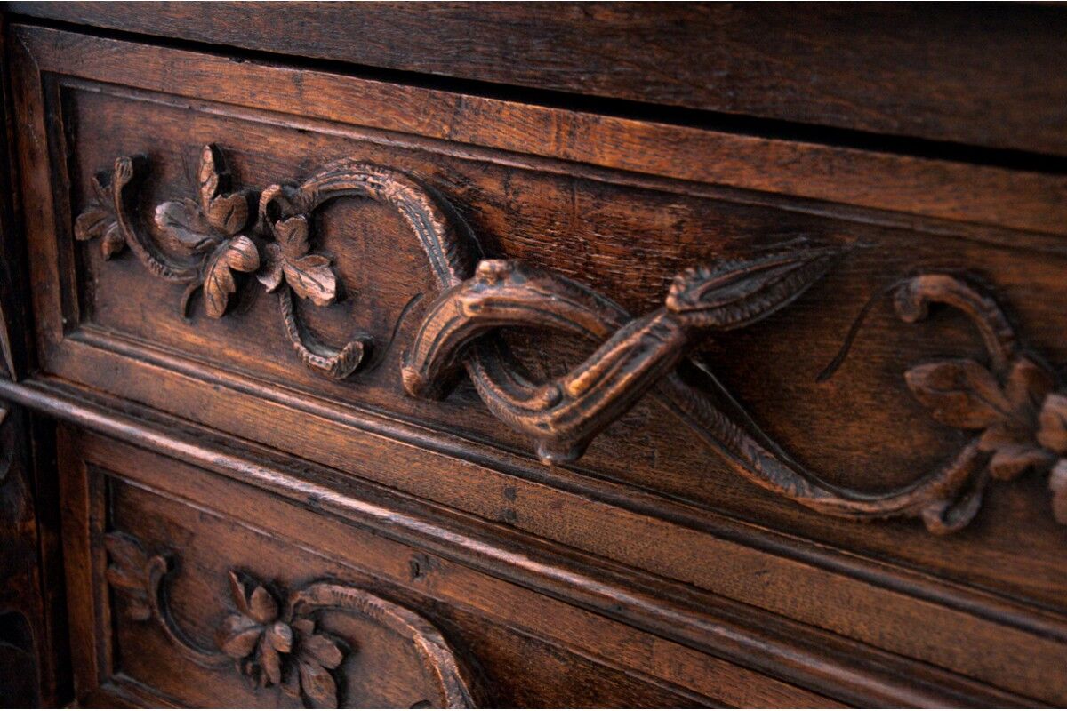Antique chest of drawers, France, mid 19th century.