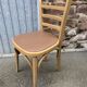 Set of 6 Brasserie bistro chairs bentwood bistro chair shabby chic baumann