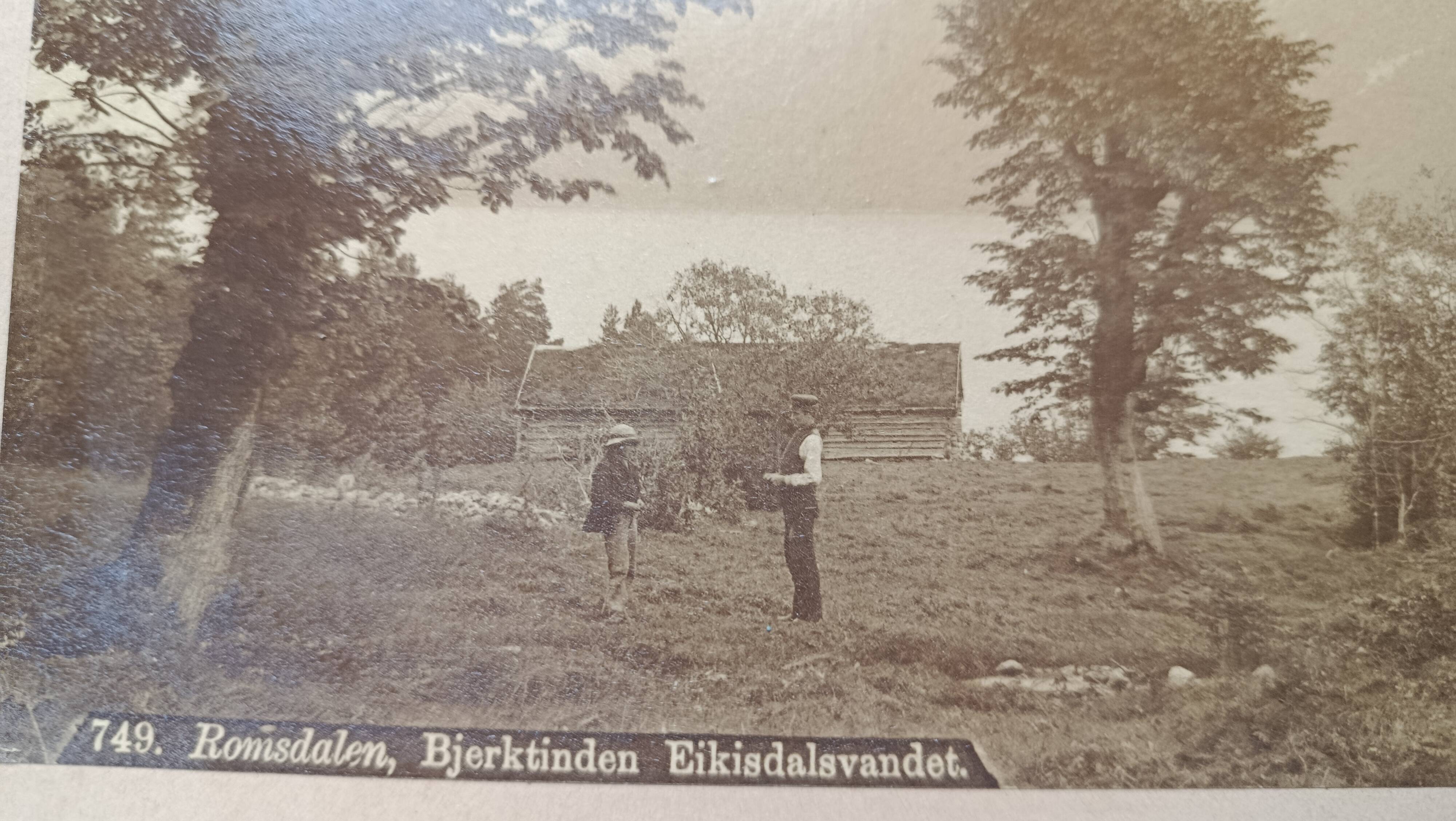Lot 4 albumen PHOTOGRAPHS 1880 NORWAY, Axel LINDHAL, Romsdal & Finnmark