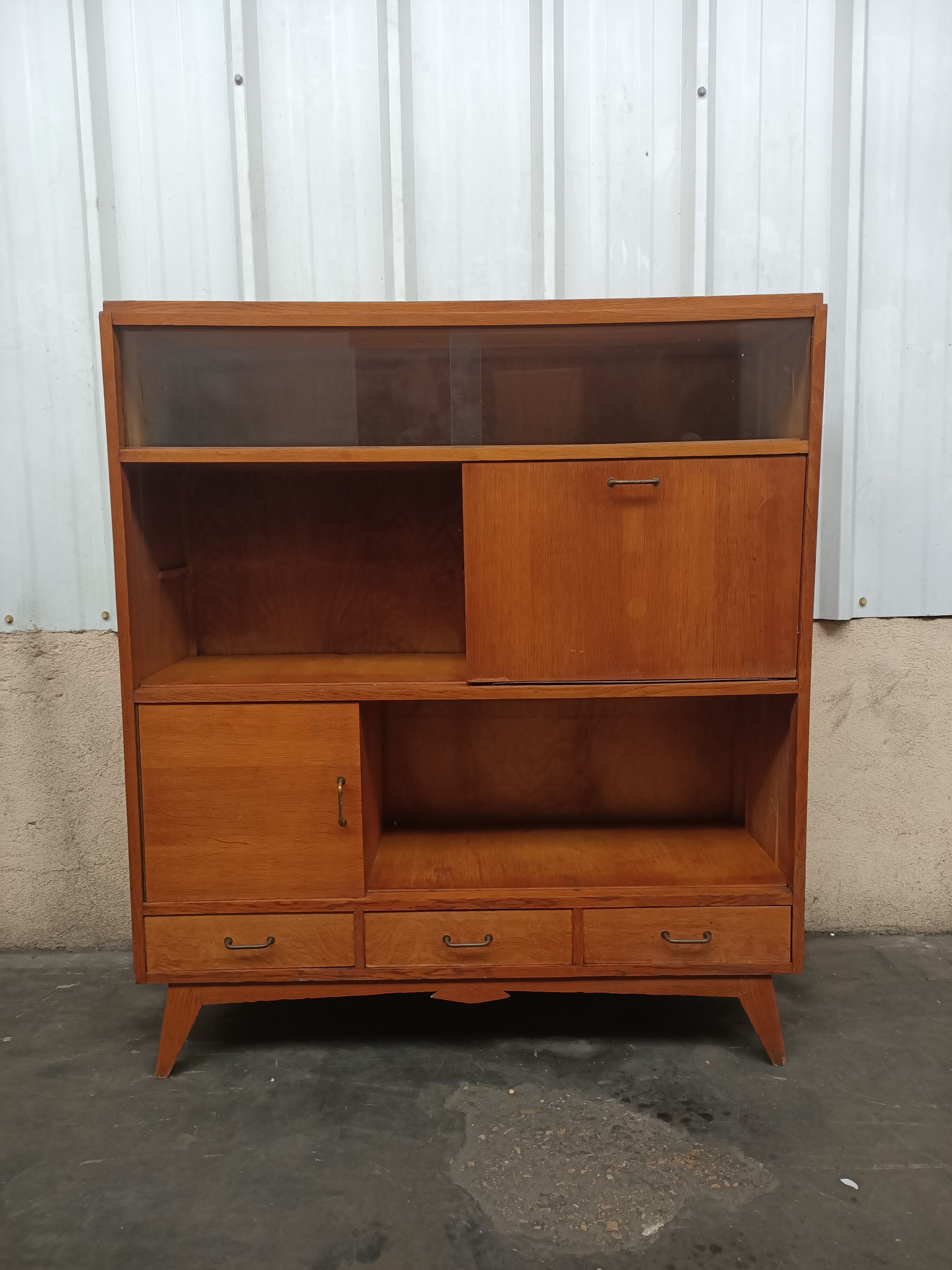 Vintage compass footboard