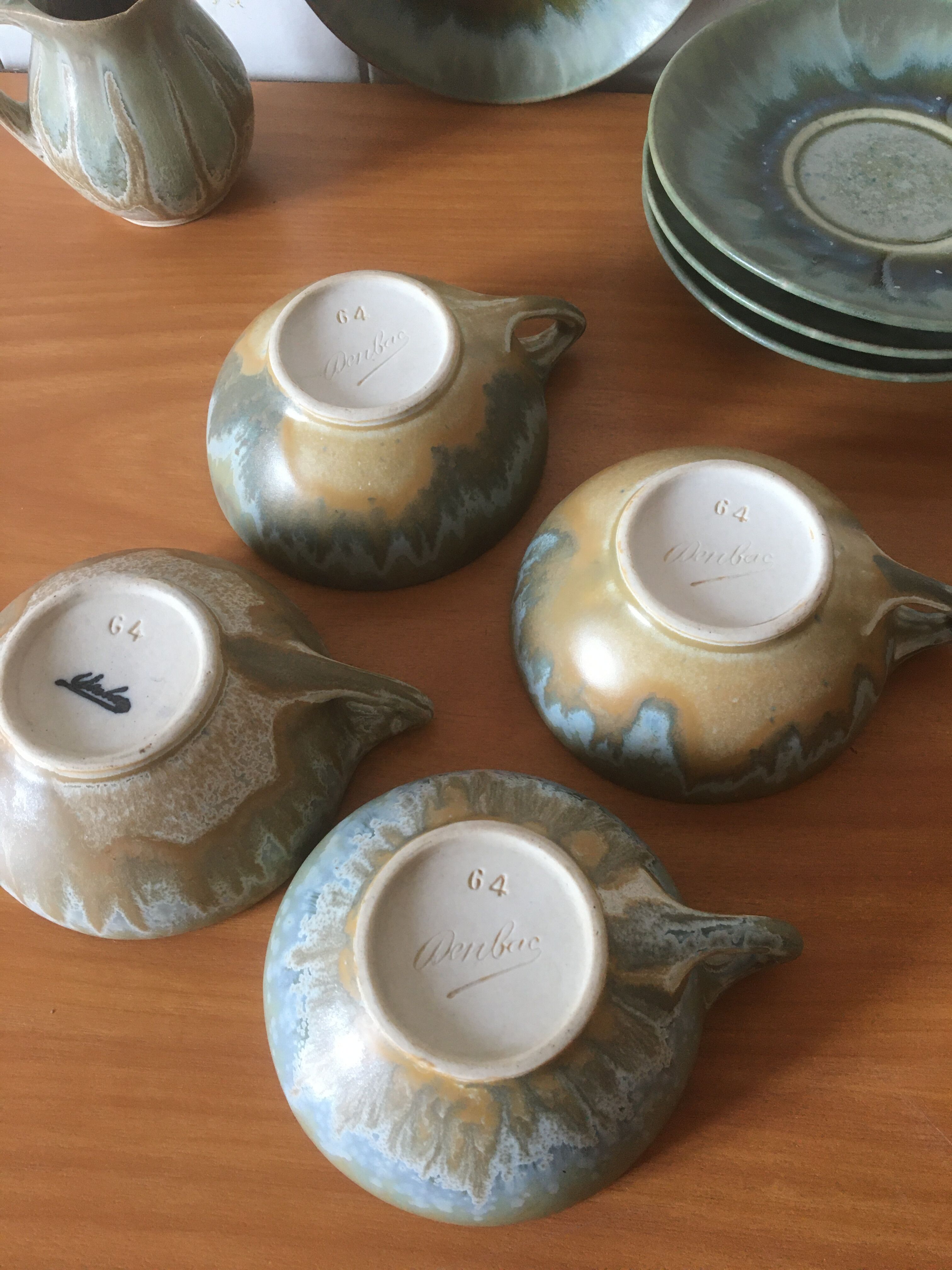 Denbac 4 cups 1920