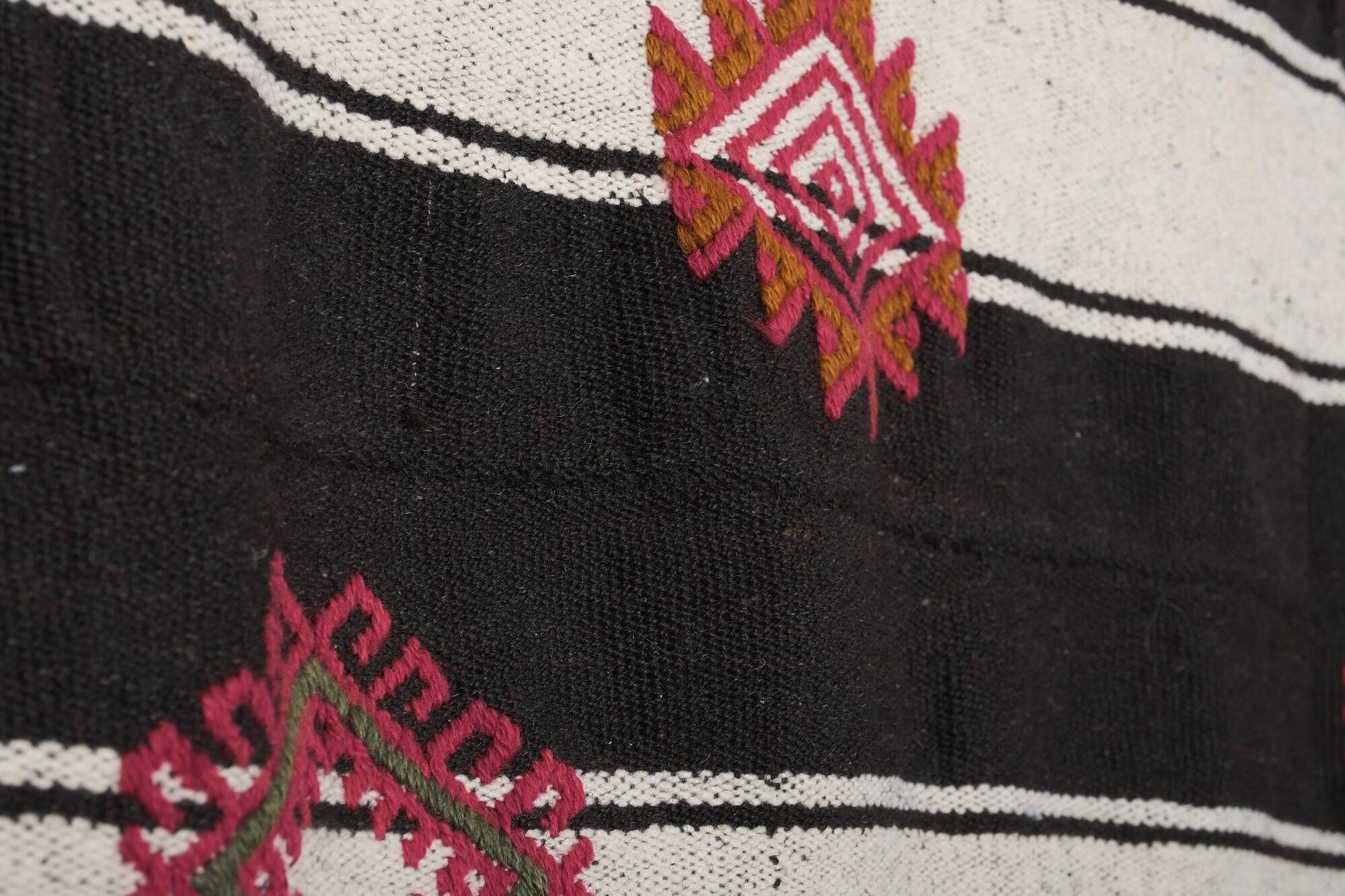 Tapis Kilim turc vintage tissé main