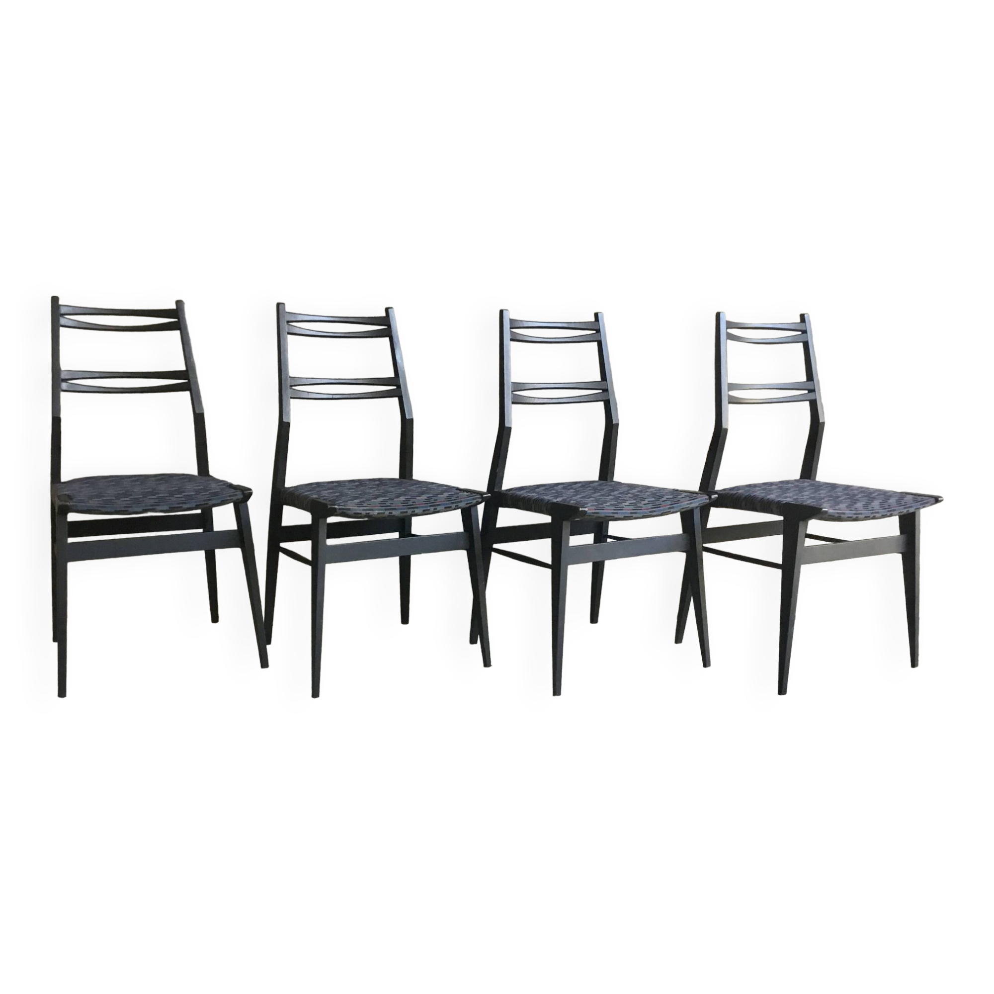 Set of 4 chairs by Alfred Hendrickx for Belform - design 1950