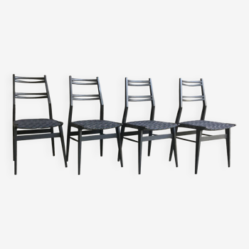 Set of 4 chairs by Alfred Hendrickx for Belform - design 1950