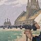 Marcel Jacquier - Oil on Panel Scene of Pardon in Brittany