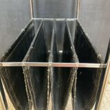 Vintage side table with magazine rack from the 70s