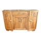 Buffet art déco en chêne massif