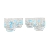 Myosotis glasses, set of 4