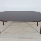 Mid-Century Rosewood Extendable Table by Ole Hald for Gudme Møbelfabrik, 1970s