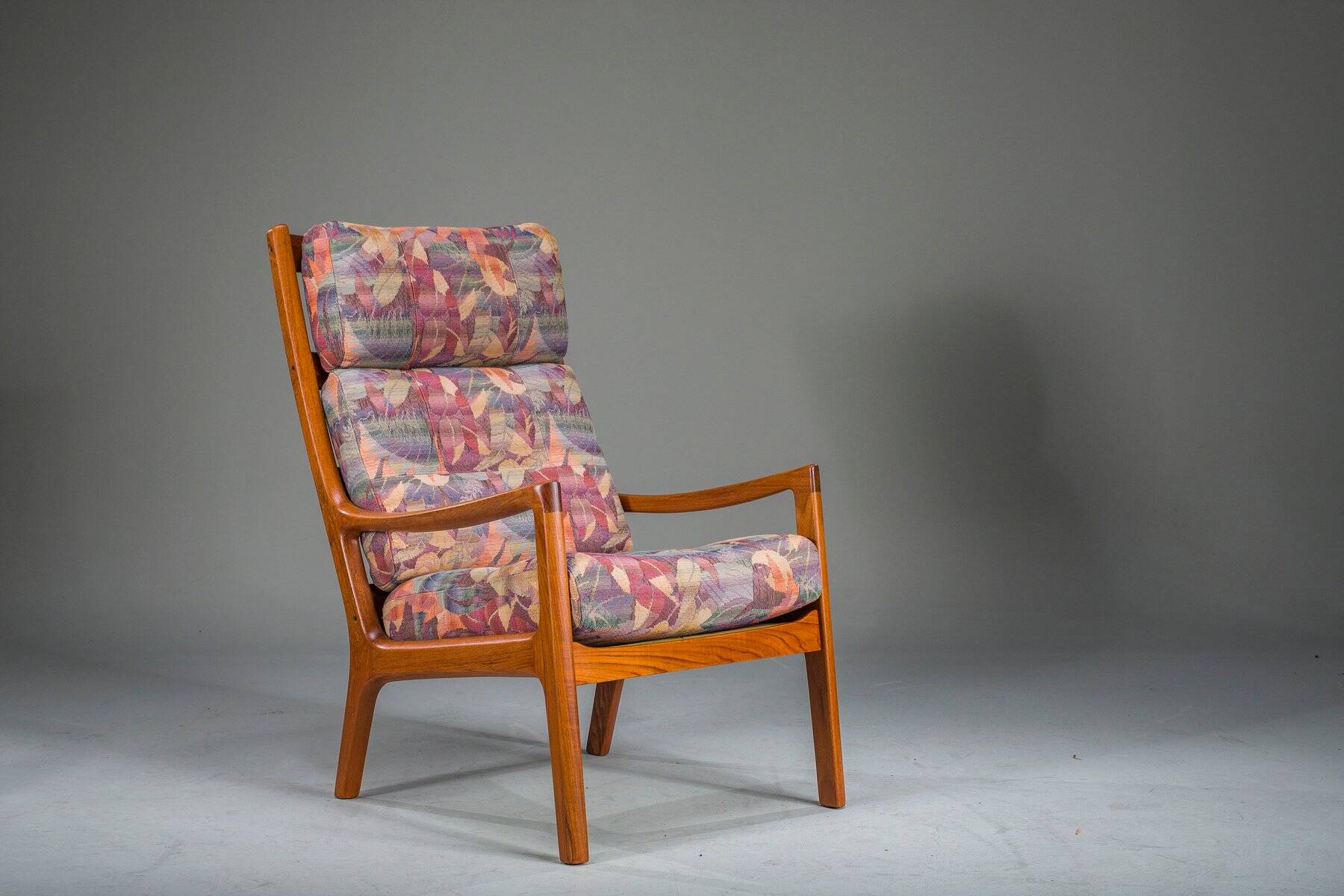 Danish teak Senator lounge chair by Ole Wanscher for Cado, 1960s