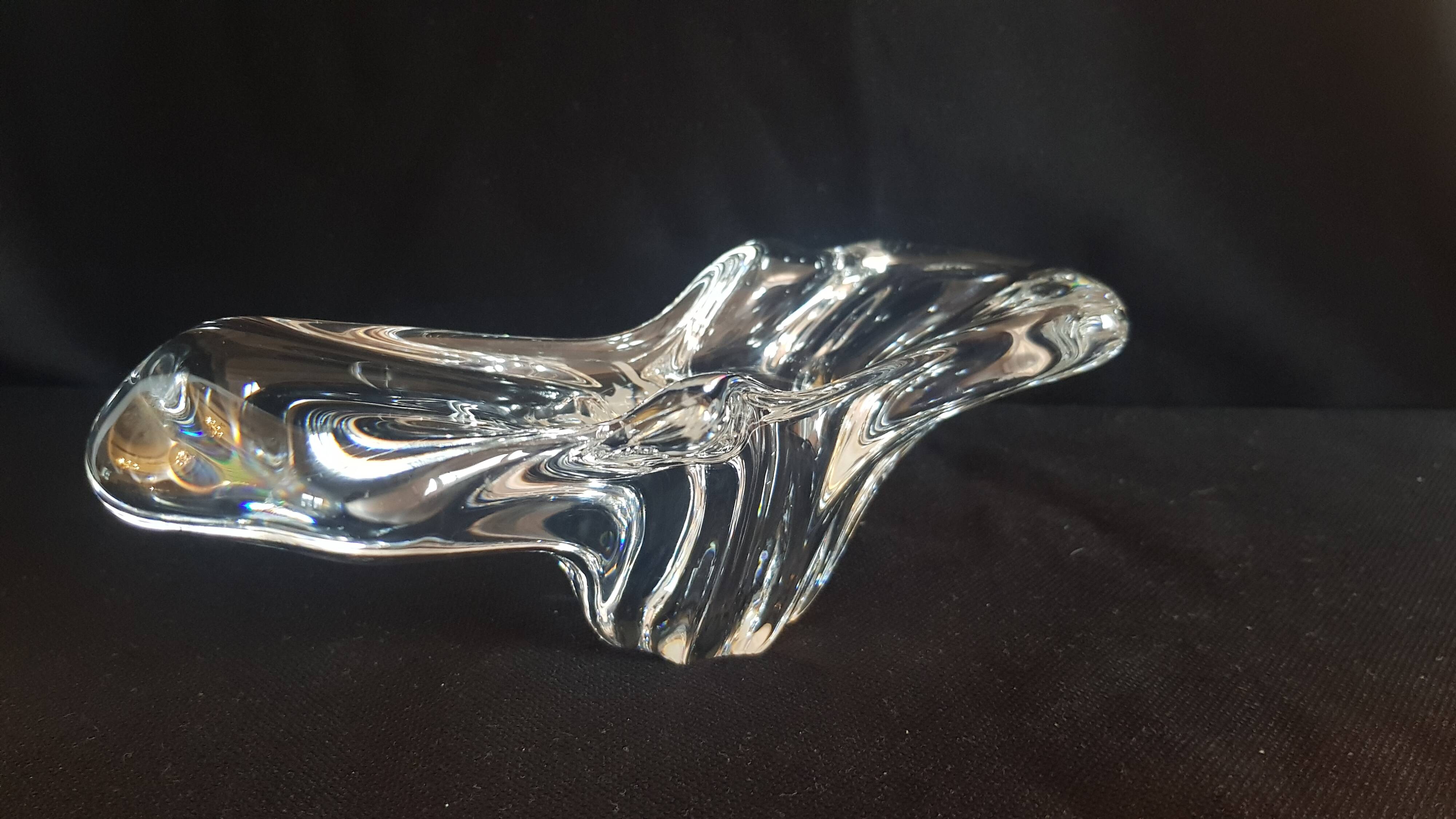 Baccarat crystal ashtray catchall Model Avila