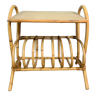 Rattan bedside table